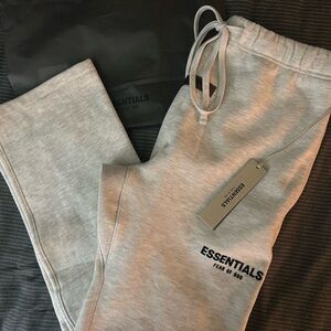 Fear of God Essentials Gray Sweatpants